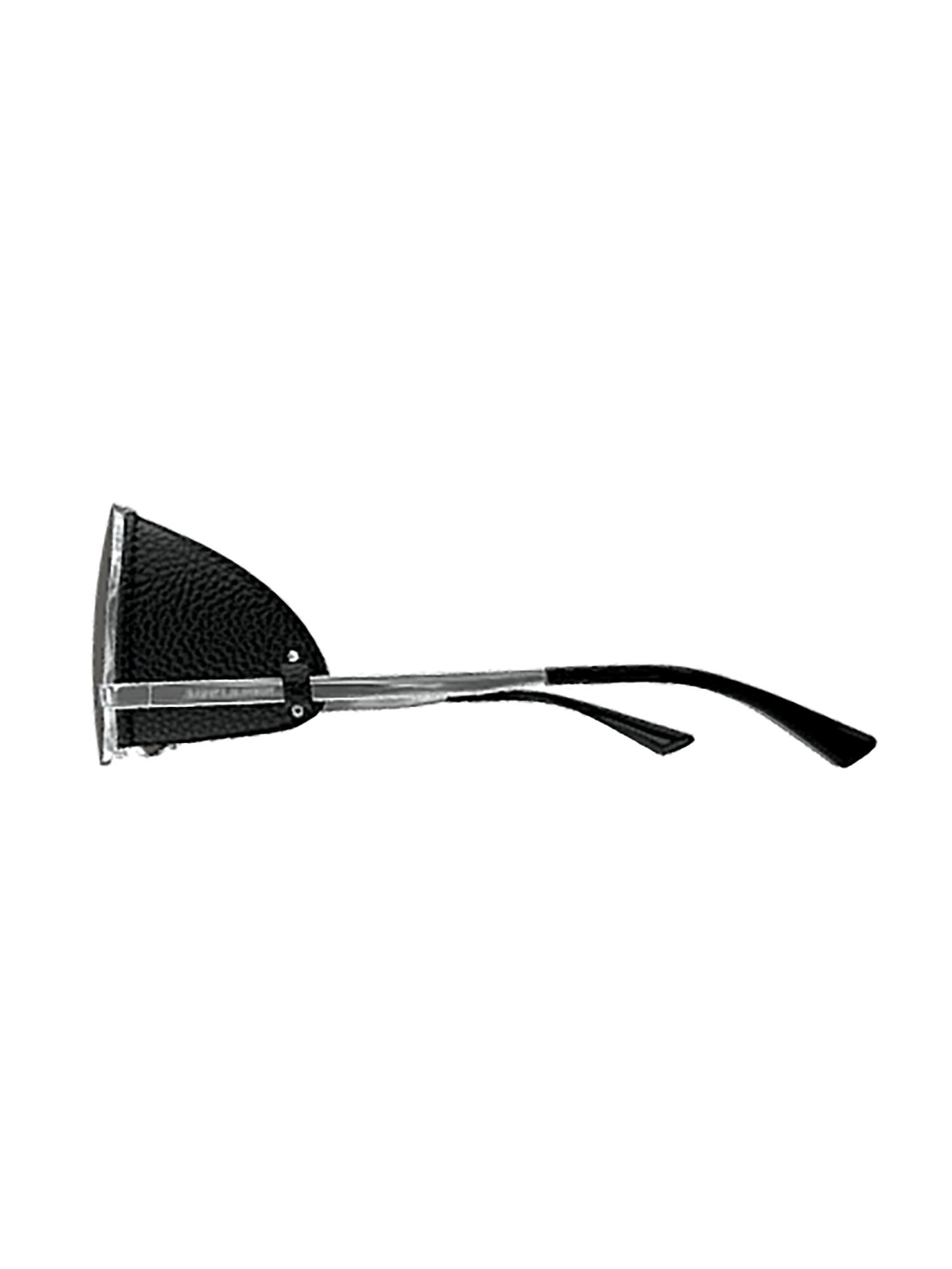 SAINT LAURENT  Occhiali da Sole Saint Laurent con Spoiler in Pelle Metallica Online