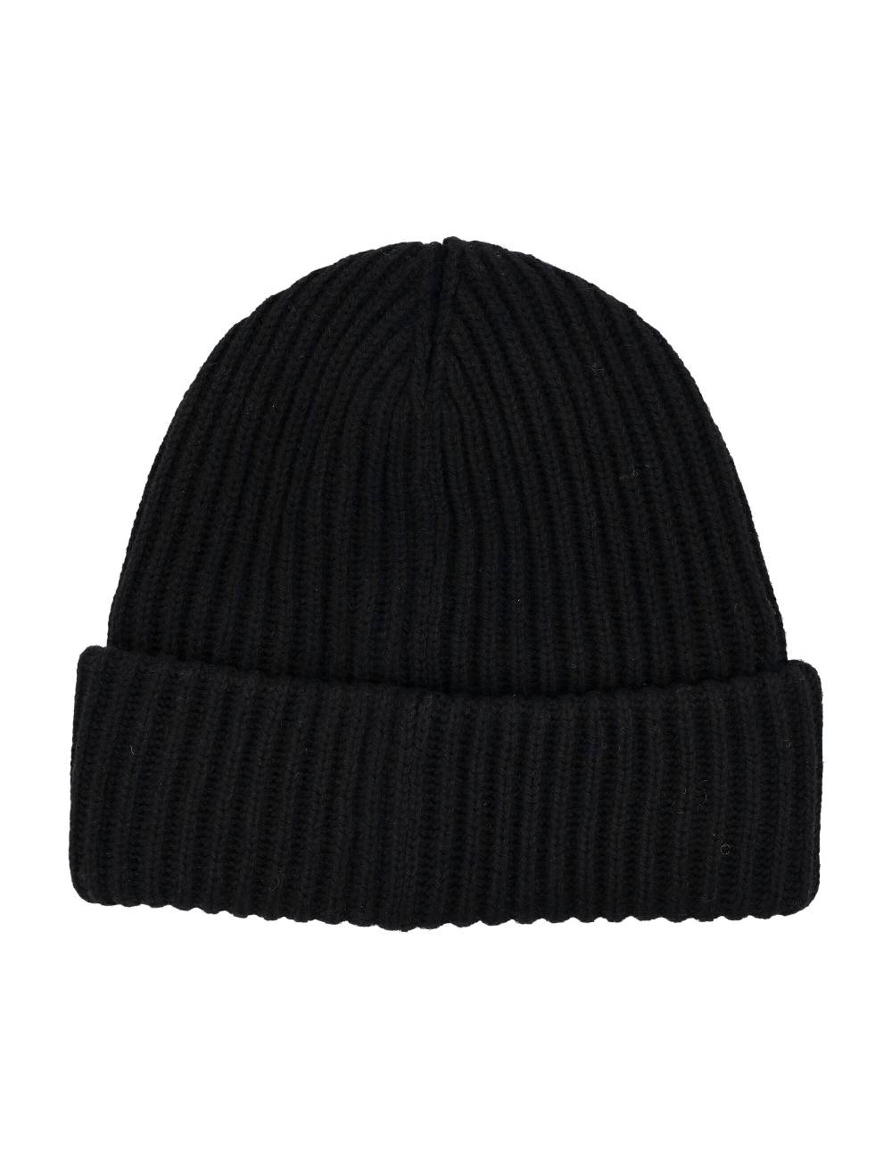 GANNI  Berretto di Lana Nero GANNI da Donna - Cappello in Maglia a Costine Eco-Sostenibile Saldi