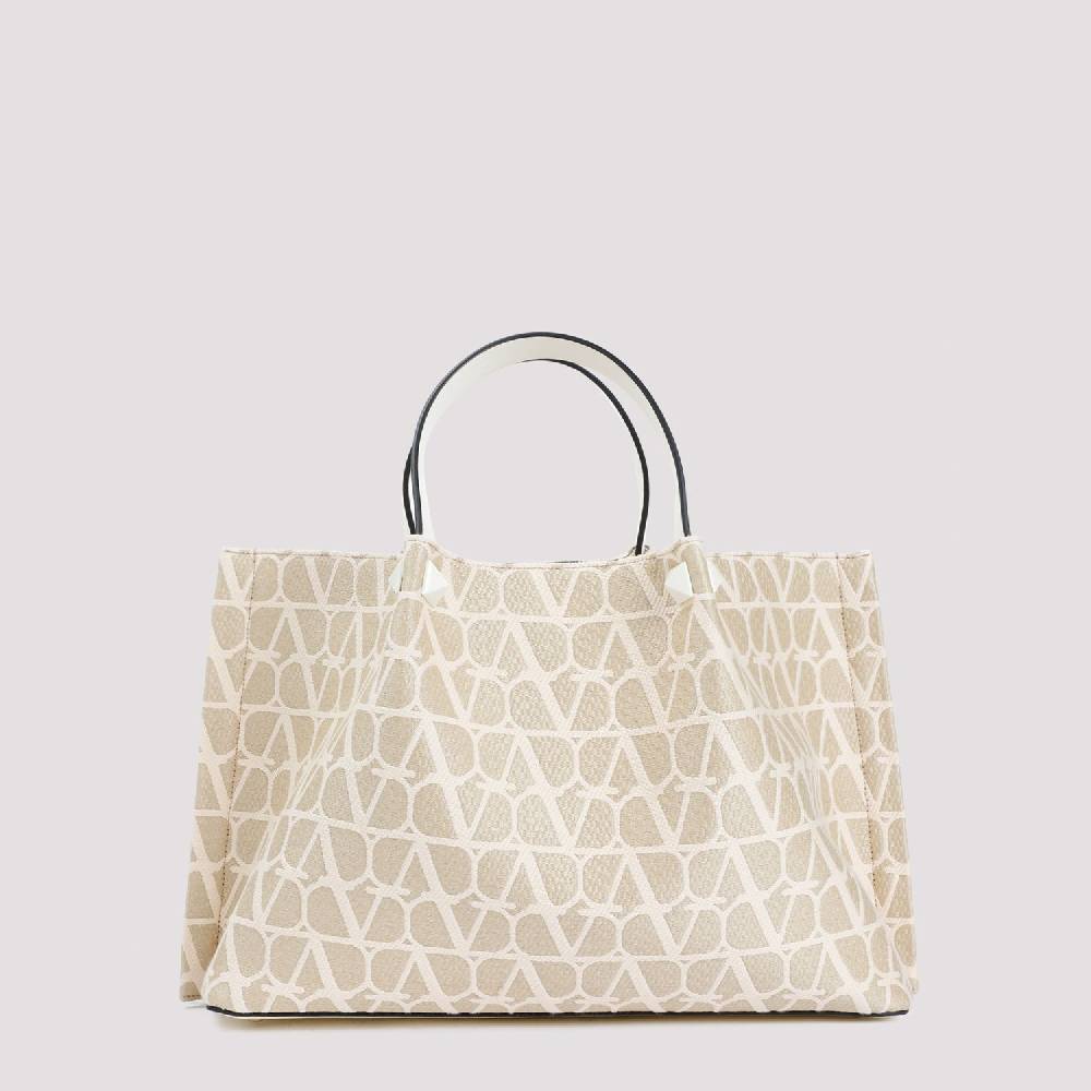 VALENTINO GARAVANI  Tote Medium VLogo Firma Valentino Garavani Color Nudo Offerta settimanale