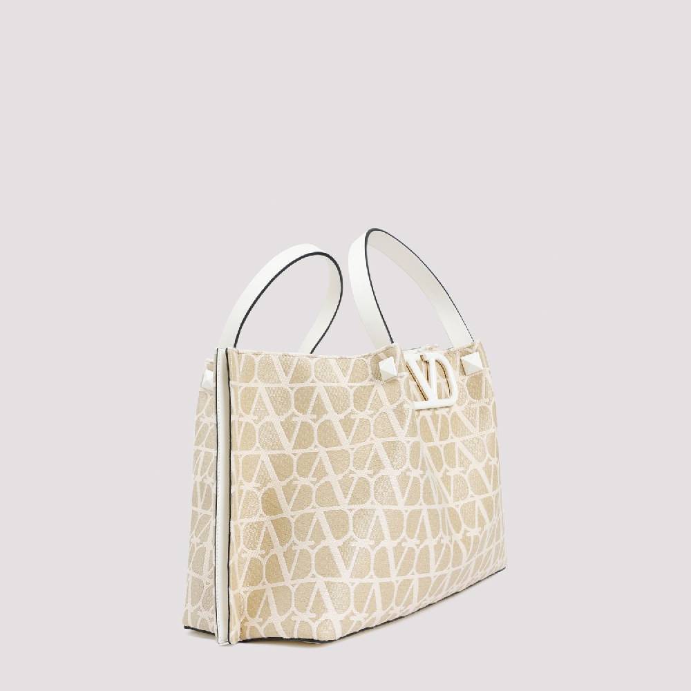 VALENTINO GARAVANI  Tote Medium VLogo Firma Valentino Garavani Color Nudo Offerta settimanale