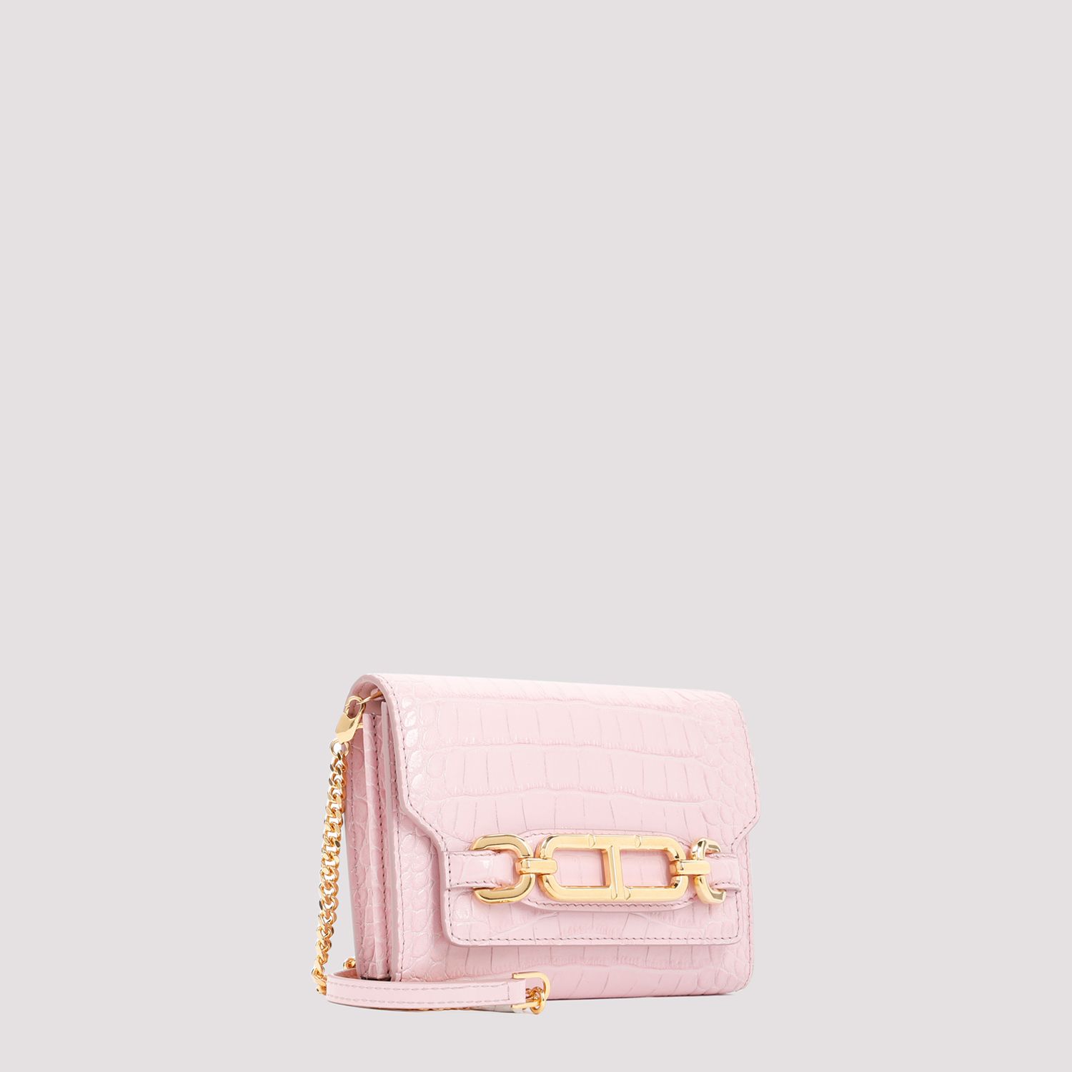 TOM FORD  Borsa da Donna in Pelle Coccodrillo Rosa Tom Ford Nuovo