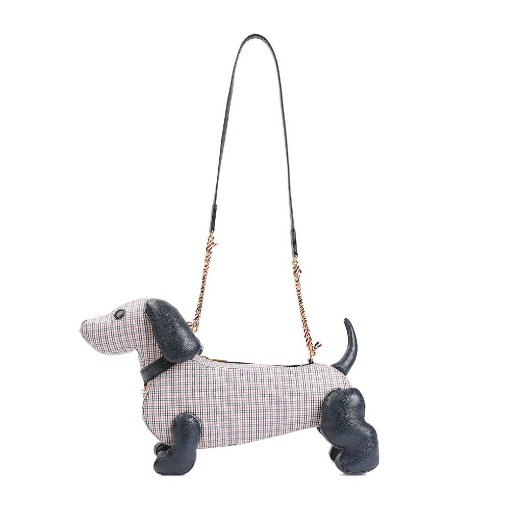THOM BROWNE  Borsa a Mano Hector in Pelle Multicolore di Thom Browne Pezzi Unici