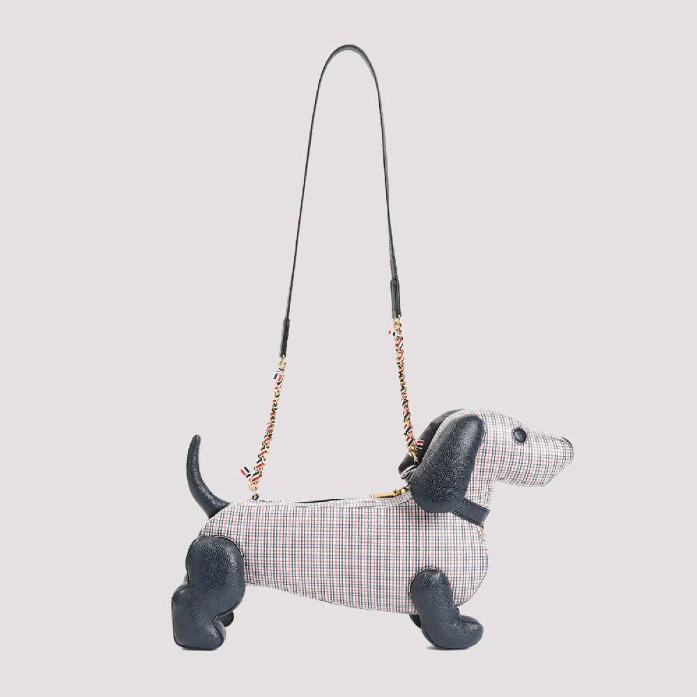 THOM BROWNE  Borsa a Mano Hector in Pelle Multicolore di Thom Browne Pezzi Unici