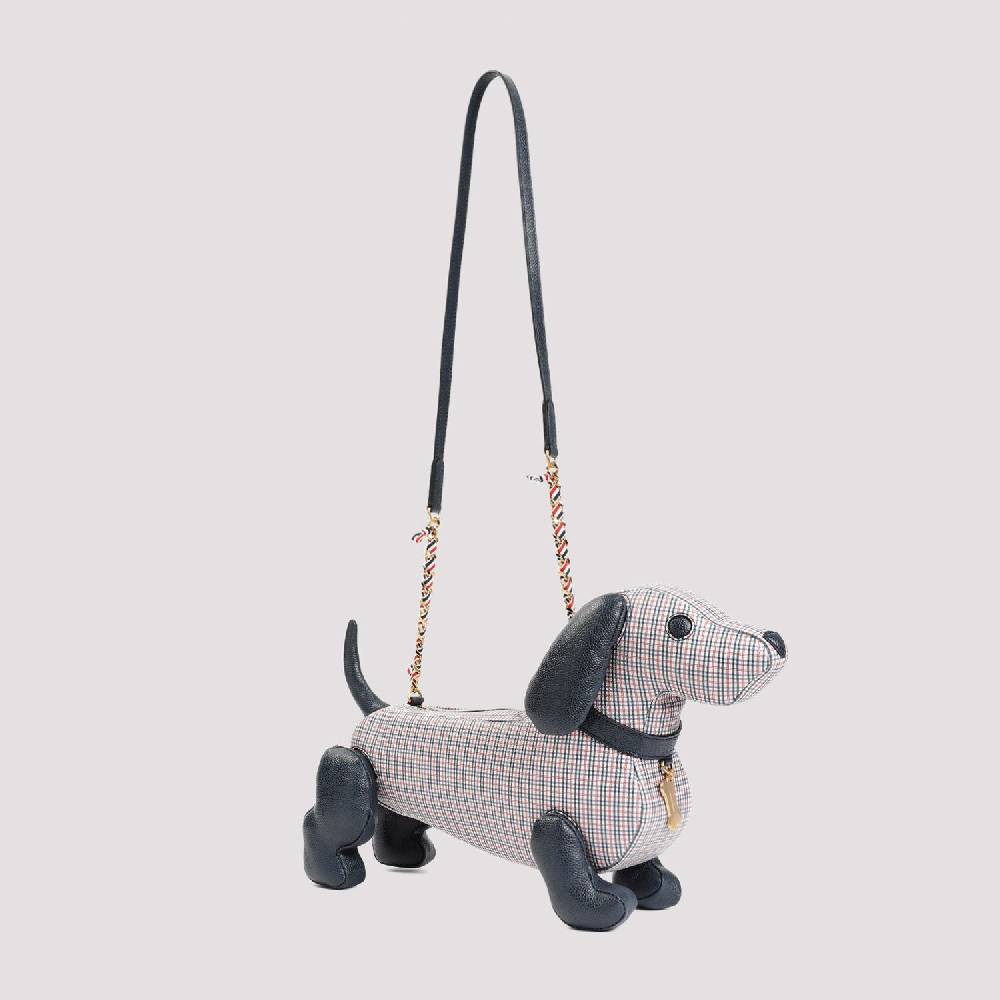THOM BROWNE  Borsa a Mano Hector in Pelle Multicolore di Thom Browne Pezzi Unici