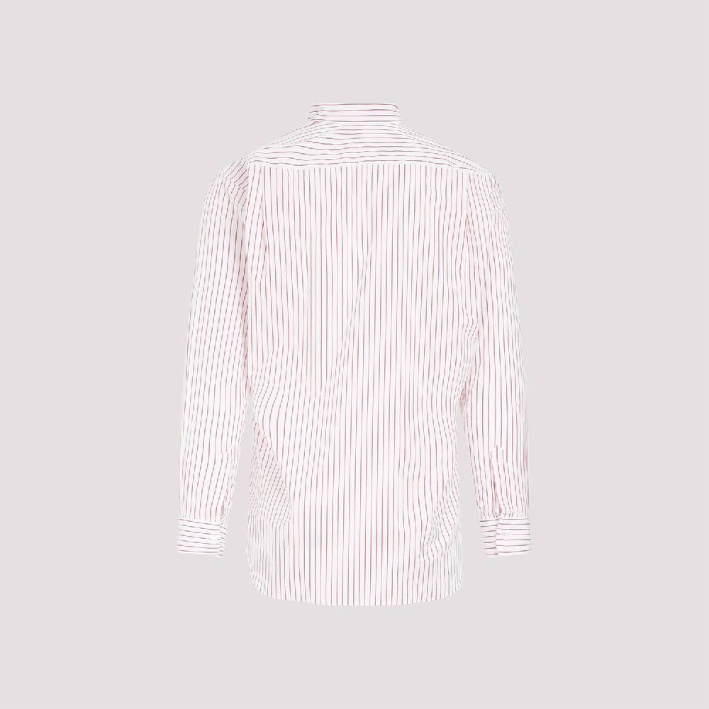 COMME DES GARÇONS SHIRT  Camicia a Righe Rosse Comme Des Garçons in Cotone - Uomo I Più Venduti