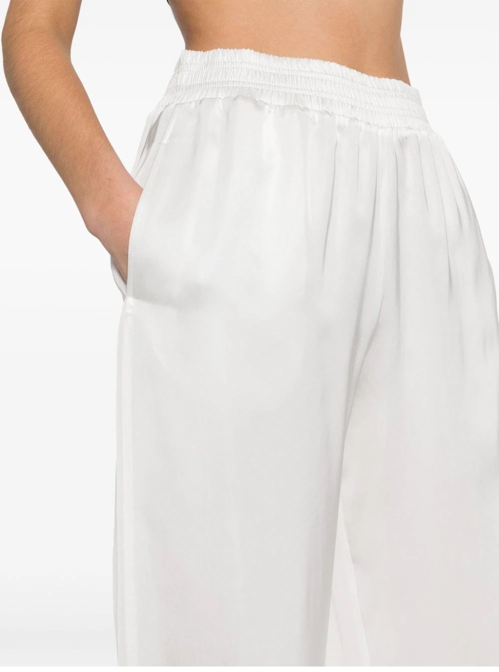 FABIANA FILIPPI  Pantaloni Bianchi da Donna Fabiana Filippi - 100% Viscosa Negozio
