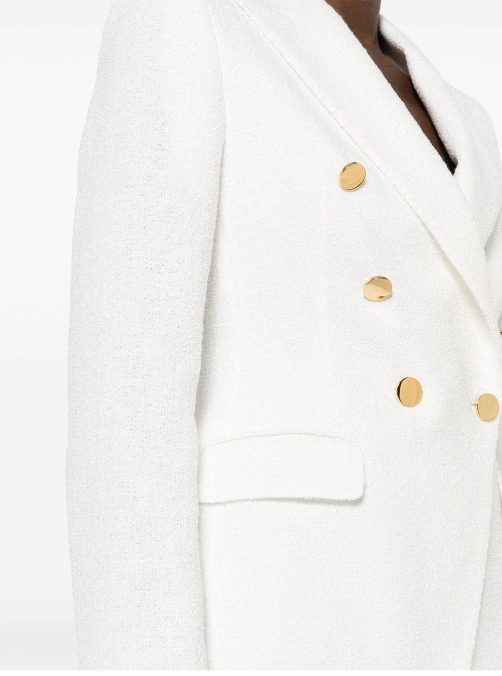 TAGLIATORE  Giacca Bianca TAGLIATORE da Donna - Elegante Mix di Poliestere Nuova