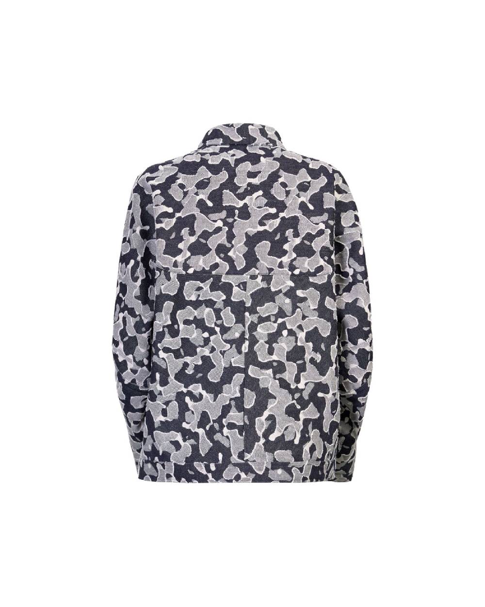 TAKATURNA  Giacca Denim Cinetica TAKATURNA - Unisex Nero Mezzanotte e Grigio In Linea