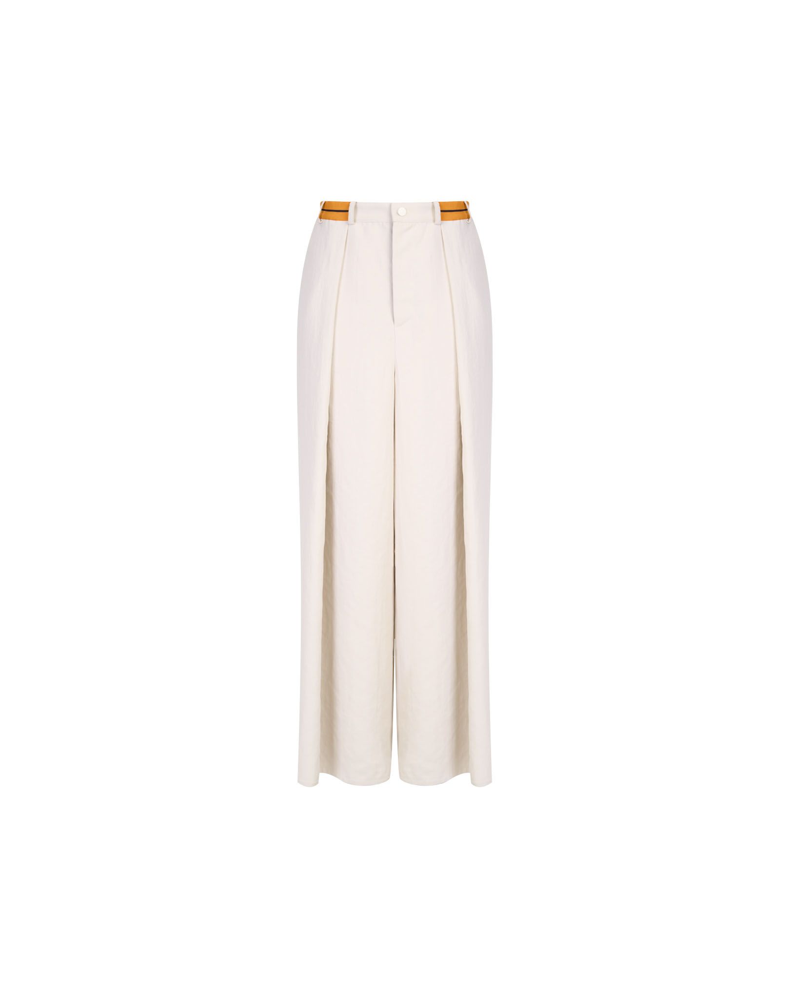 TAKATURNA  Pantaloni Ampio Beige Chiaro & Arancione di TAKATURNA Promozione