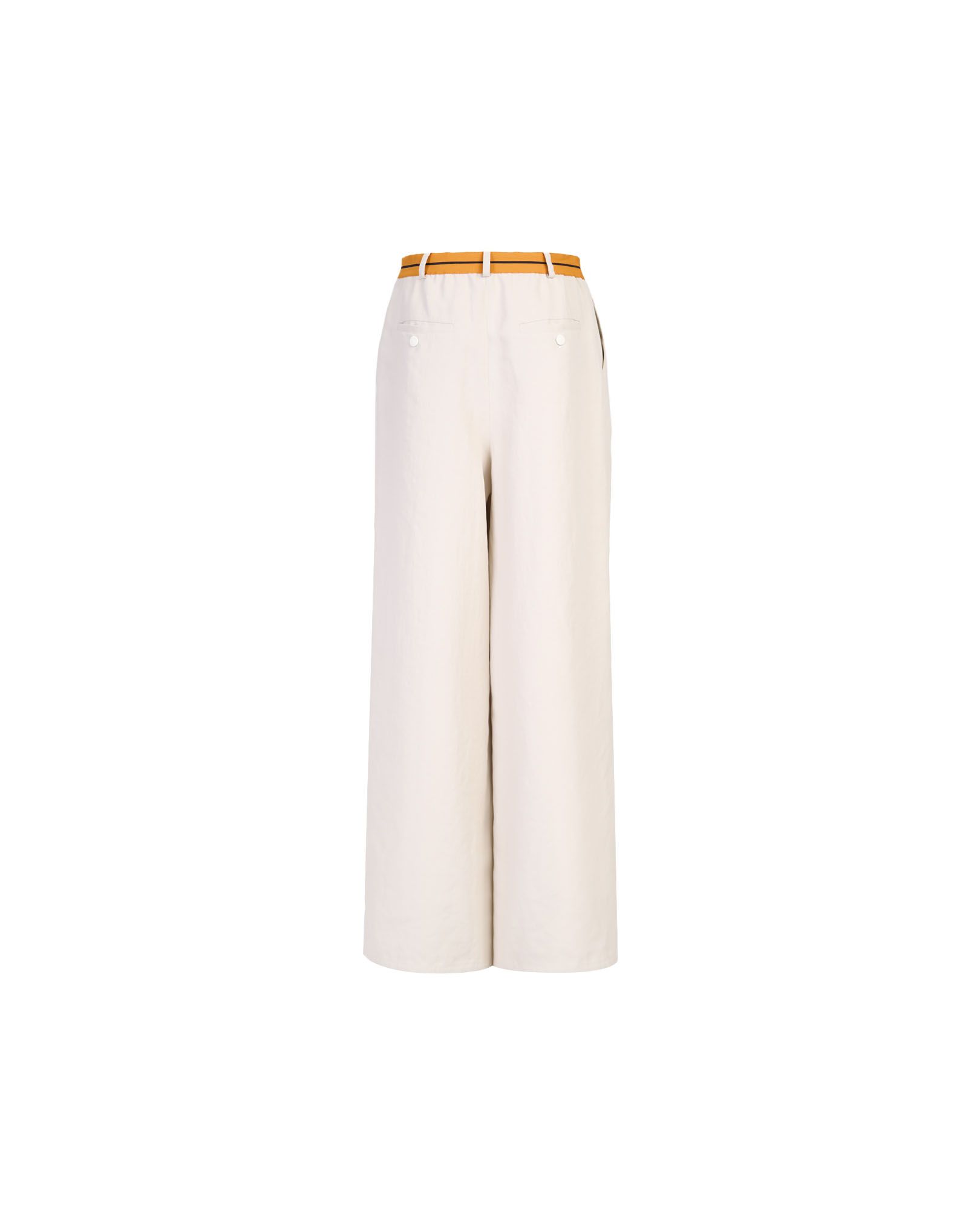 TAKATURNA  Pantaloni Ampio Beige Chiaro & Arancione di TAKATURNA Promozione