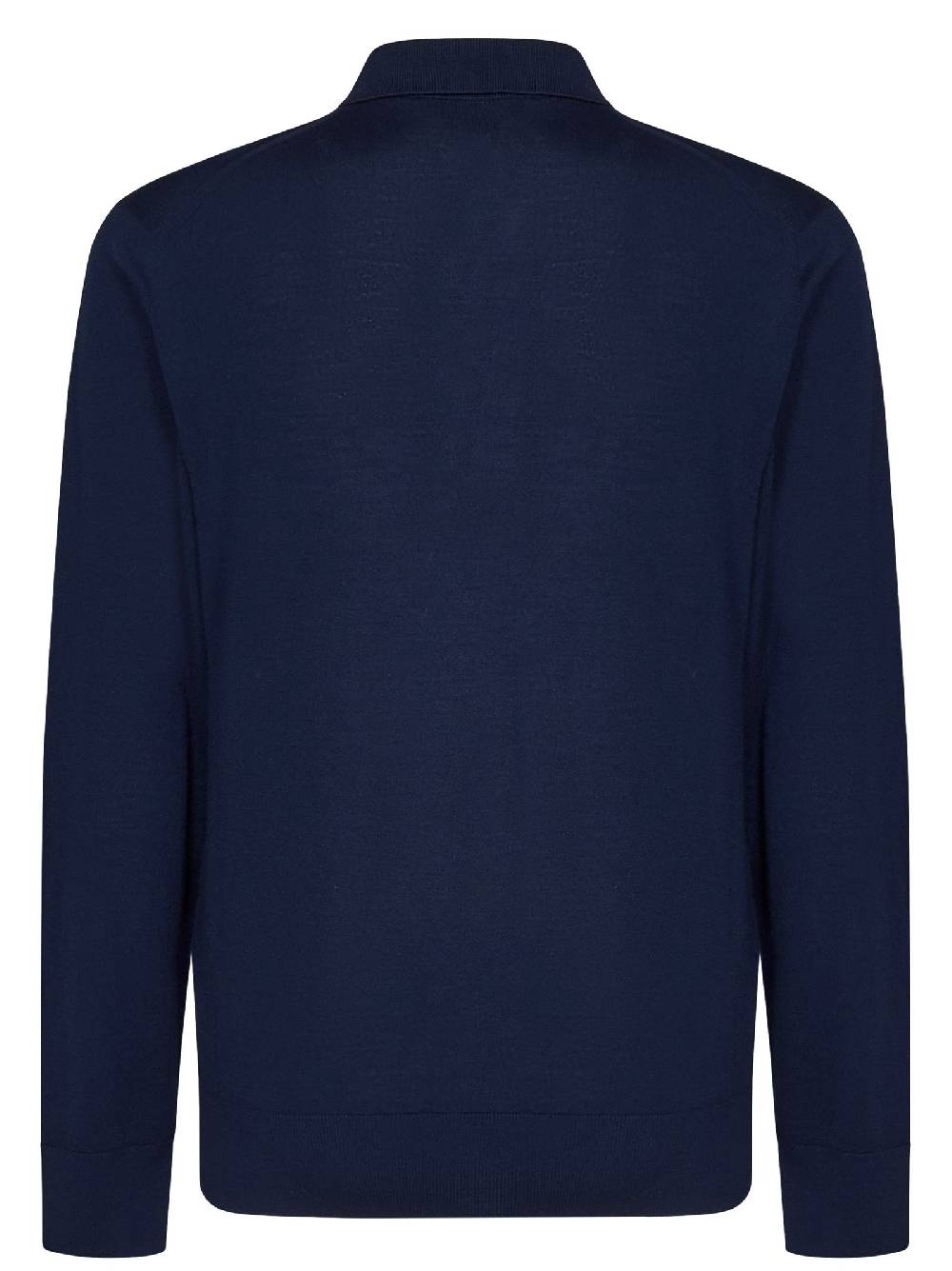 SEASE  Polo Uomo SEASE in Lana Vergine Blu Navy Spedizione Gratuita