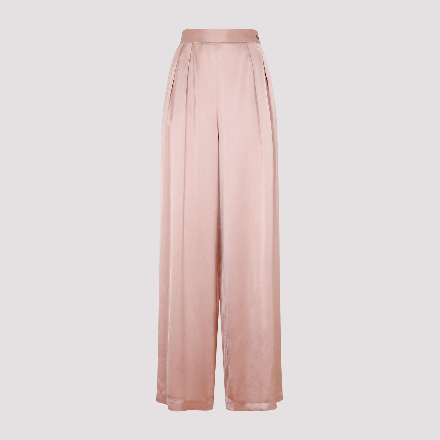 FABIANA FILIPPI  Pantaloni Eleganti Alti in Misto Lana Rosa & Viola Fabiana Filippi Promozione Limitata