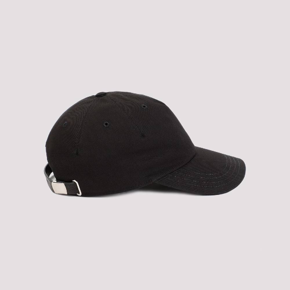 ALEXANDER MCQUEEN  Cappellino in Cotone con Logo Ricamato Alexander McQueen - Nero Fino Al -60%