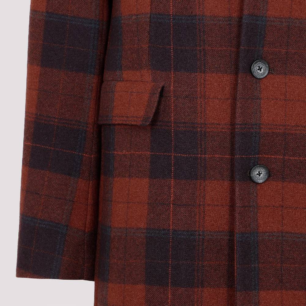 PAUL SMITH  Soprabito di Lana Rosso da Uomo Paul Smith Outlet