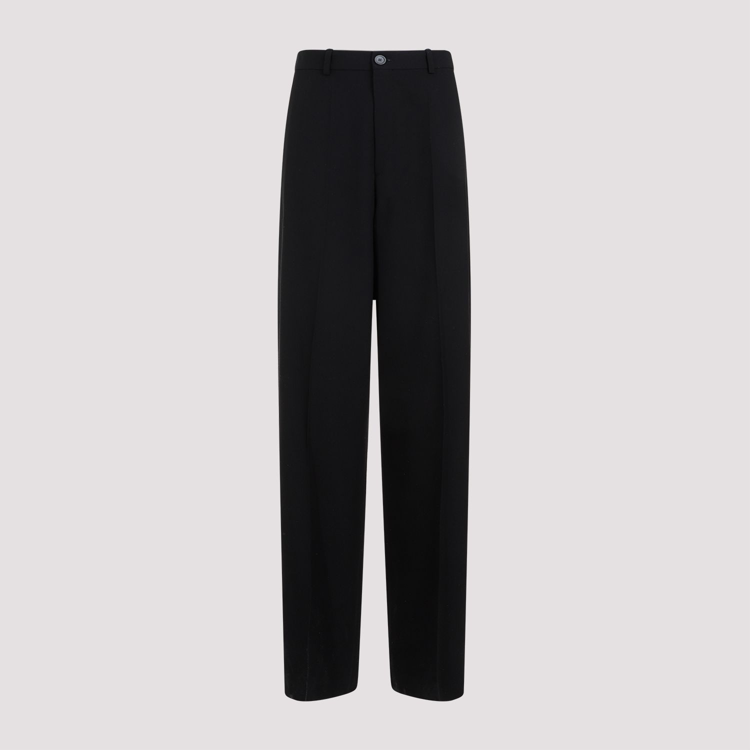 BALENCIAGA  Pantaloni di Lana Neri Balenciaga Uomo In Vendita