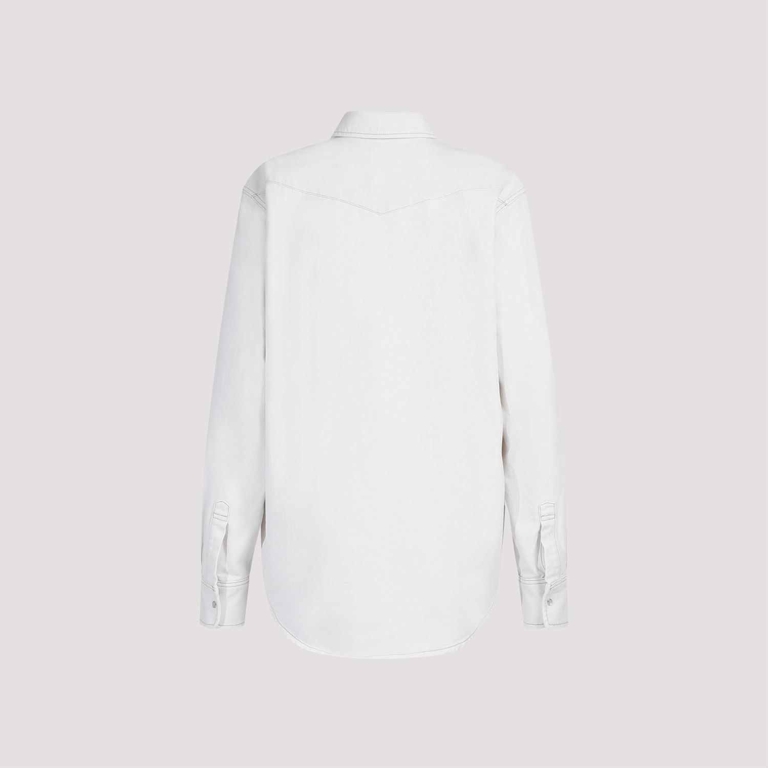 BALLY  Camicia Classica da Donna BALLY in Cotone Color Osso Vendita