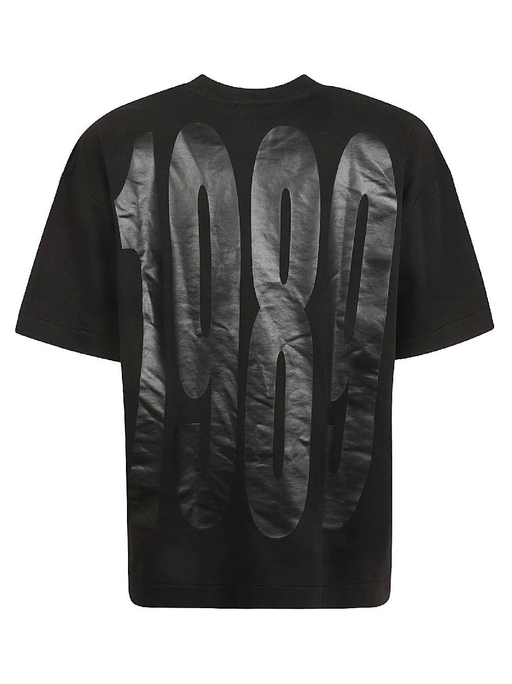 1989 STUDIO  T-Shirt Nera in Cotone Uomo 1989 Studio Sottocosto