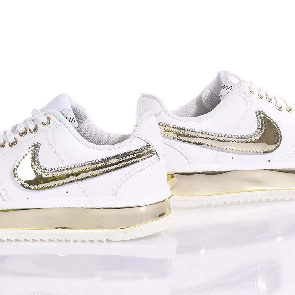 NIKE  Sneakers Nike Court Vision in Bianco Oro - Eco-Pelle Convenienza