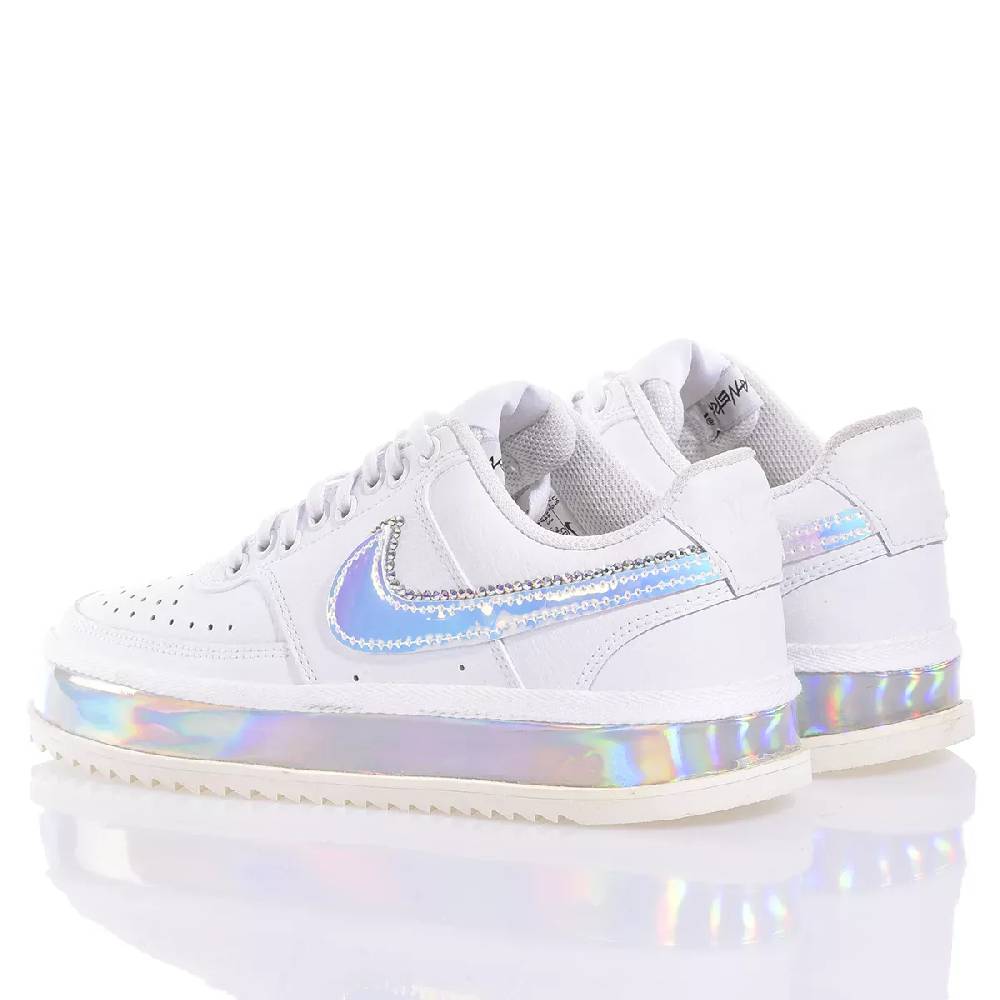 NIKE  Sneakers Nike Court Vision in Eco-Pelle - Bianco Multicolore Novità