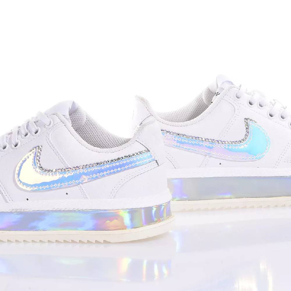 NIKE  Sneakers Nike Court Vision in Eco-Pelle - Bianco Multicolore Novità
