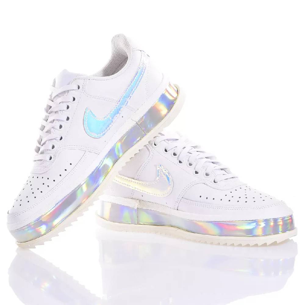 NIKE  Sneakers Nike Court Vision in Eco-Pelle - Bianco Multicolore Novità