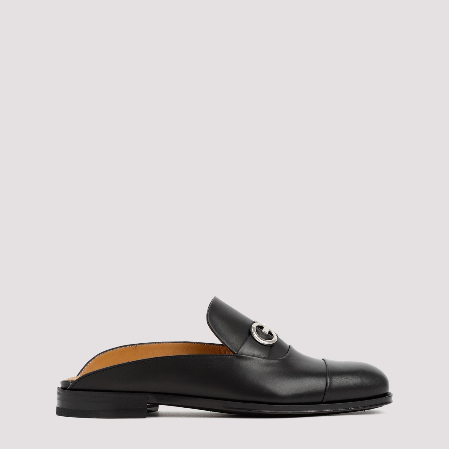SALVATORE FERRAGAMO  Stivaletti Neri in Vitello Salvatore Ferragamo Uomo Presa