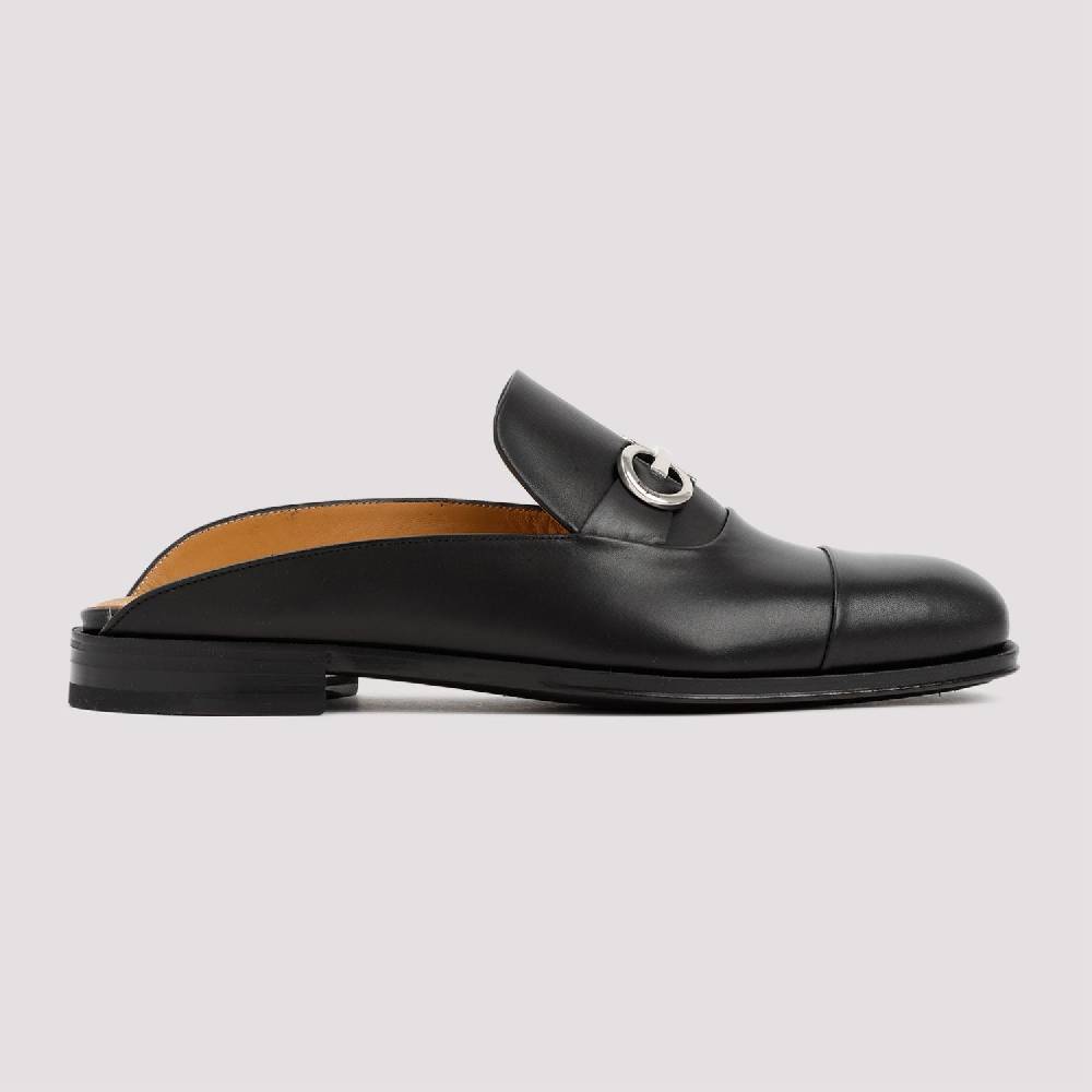 SALVATORE FERRAGAMO  Stivaletti Neri in Vitello Salvatore Ferragamo Uomo Presa