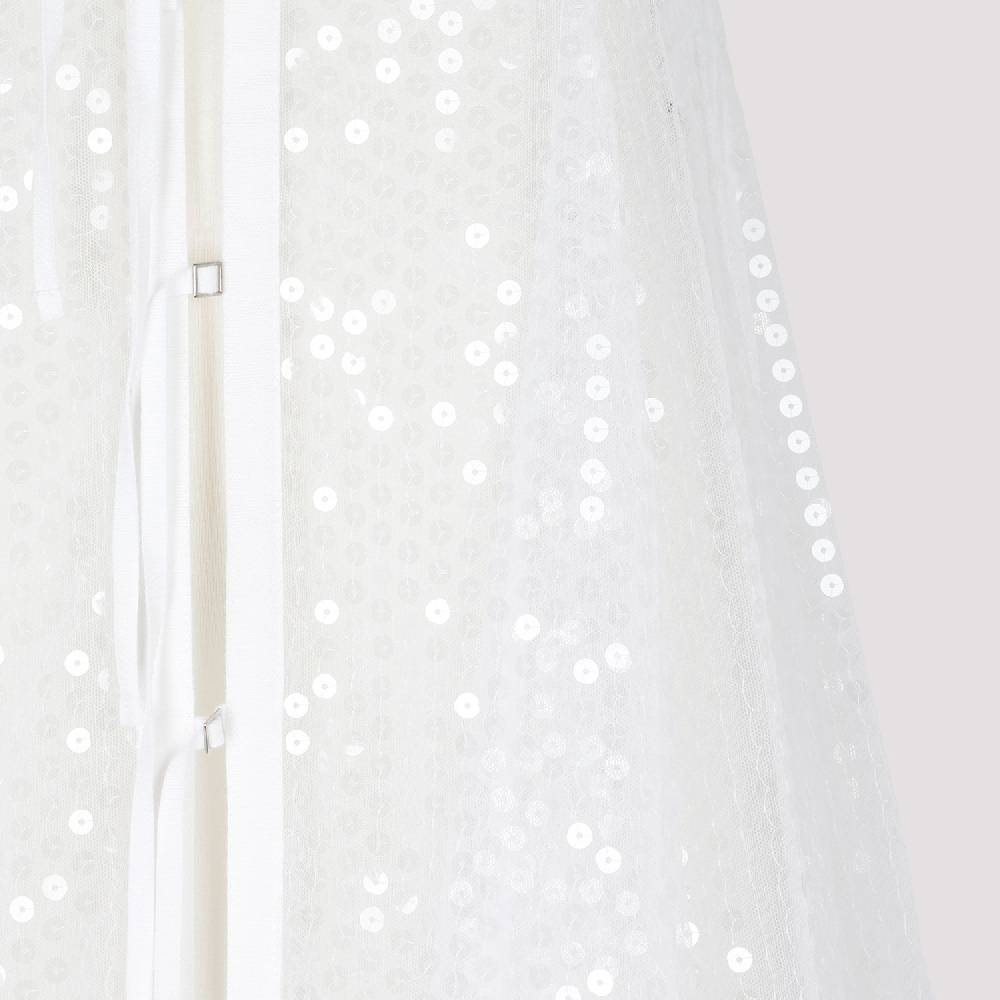 JACQUEMUS  Abito A-Line in Pizzo Bianco Dentelle di Jacquemus Pezzi Unici