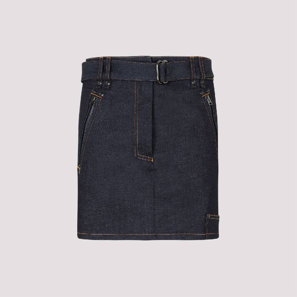 TOM FORD  Gonna Denim Blu in Cotone Misto Tom Ford Economico