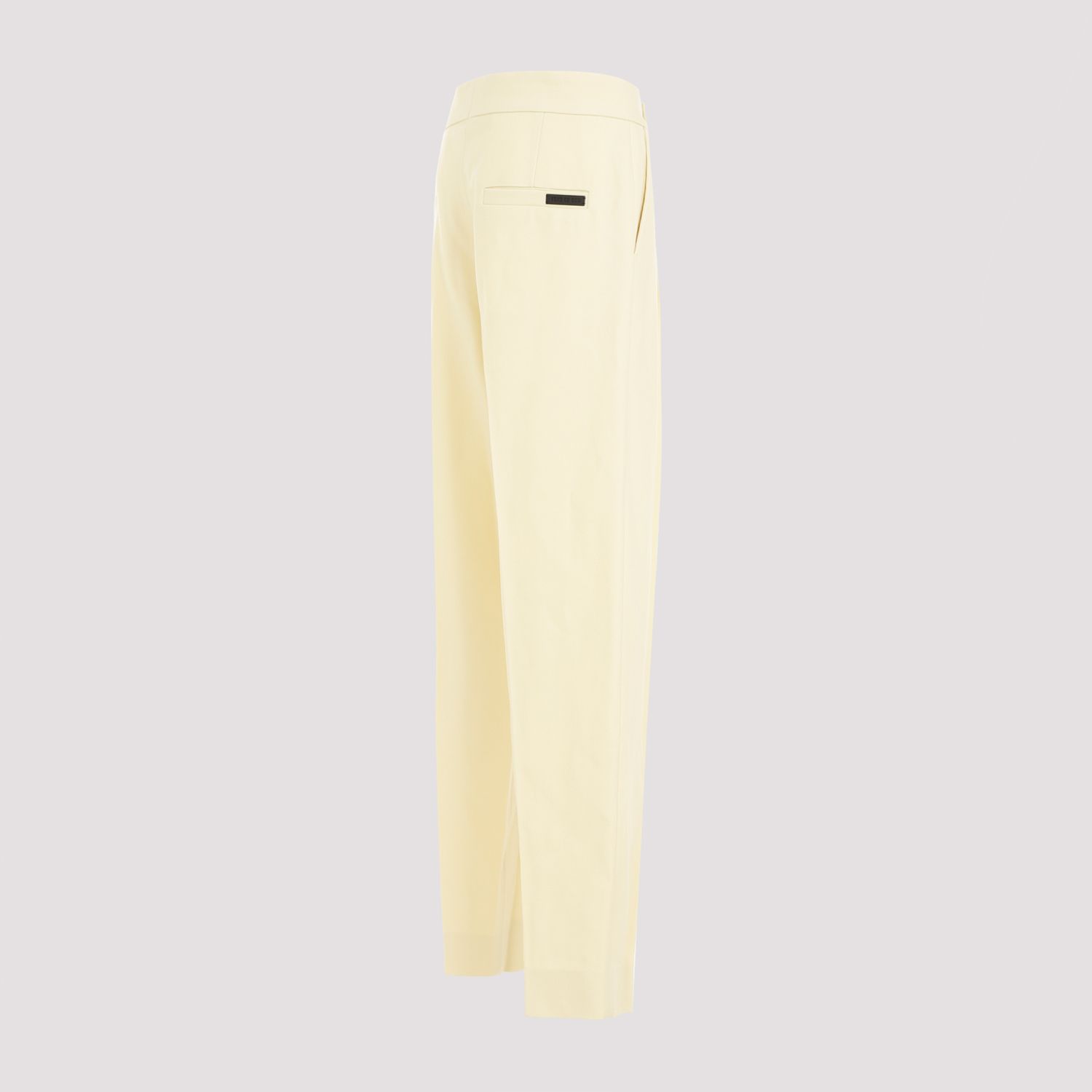 FEAR OF GOD  Pantaloni Plissettati in Lana Crema Fear of God In Vendita