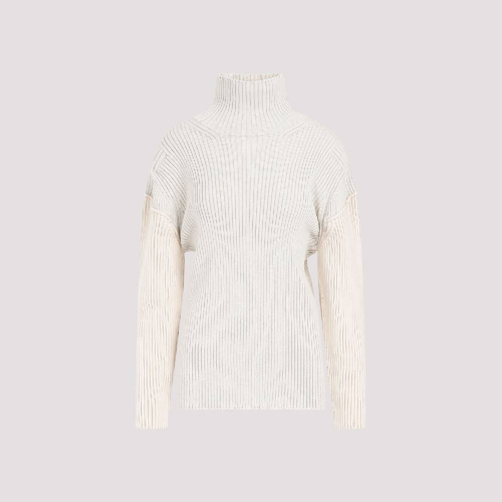 THE ROW  Maglia Costina in Cotone e Cashmere The Row - Nudo Italy