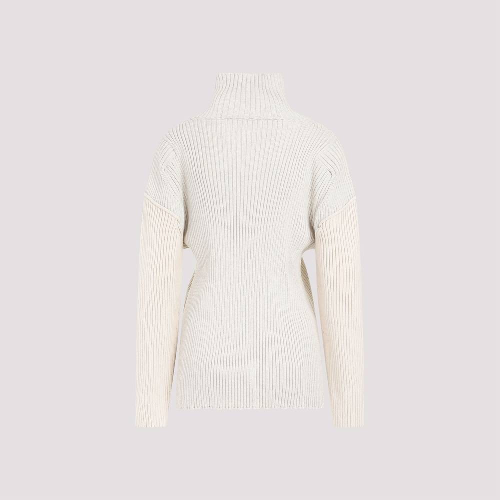 THE ROW  Maglia Costina in Cotone e Cashmere The Row - Nudo Italy