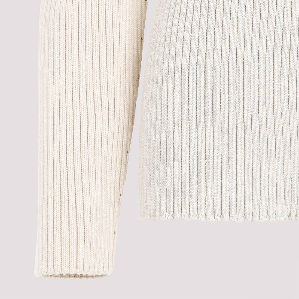 THE ROW  Maglia Costina in Cotone e Cashmere The Row - Nudo Italy