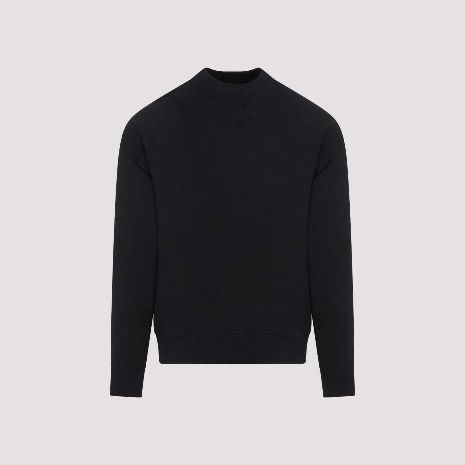 JIL SANDER  Felpa di Cotone Nera Uomo JIL SANDER Promozione Limitata