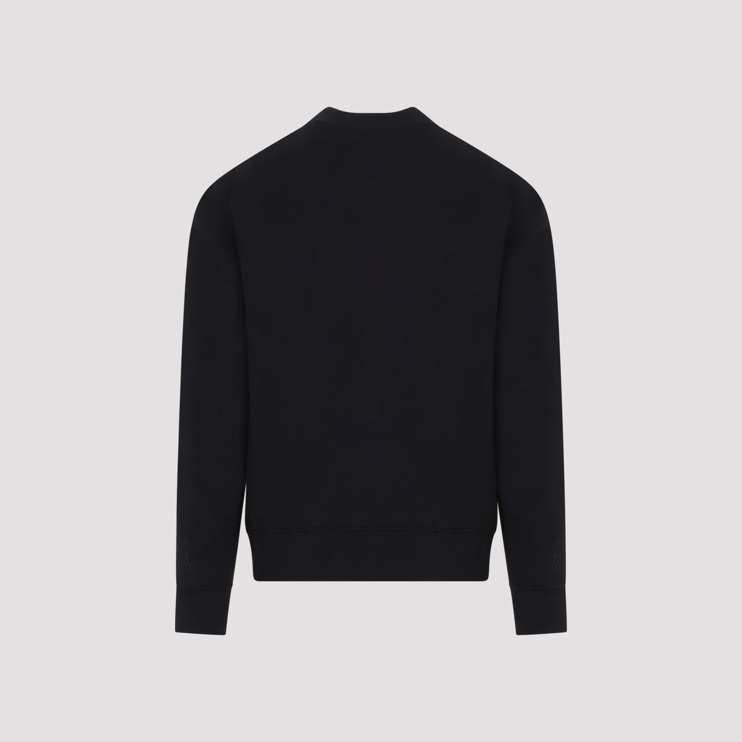 JIL SANDER  Felpa di Cotone Nera Uomo JIL SANDER Promozione Limitata