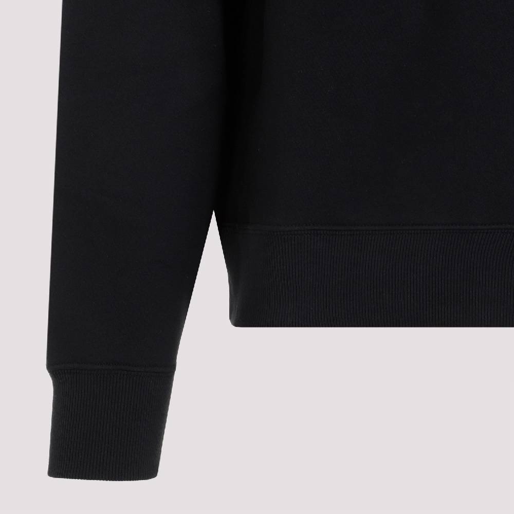 JIL SANDER  Felpa di Cotone Nera Uomo JIL SANDER Promozione Limitata