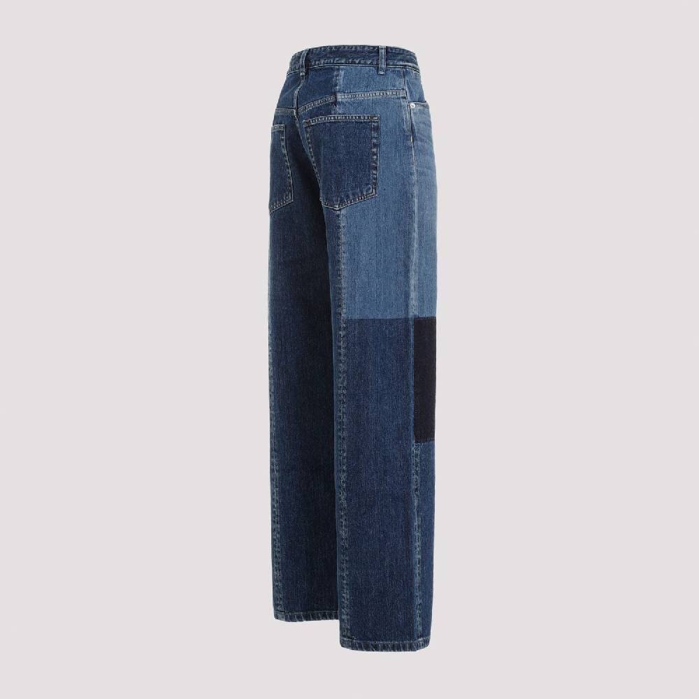 JIL SANDER  Jeans Rilassati Cotone Blu Cobalto Jil Sander - Donna Fino Al -60%