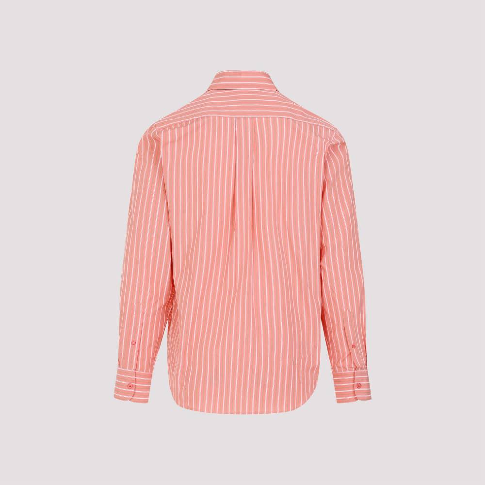 MARTINE ROSE  Camicia a Righe Giallo & Arancio in Cotone per Uomo di Martine Rose Convenienza