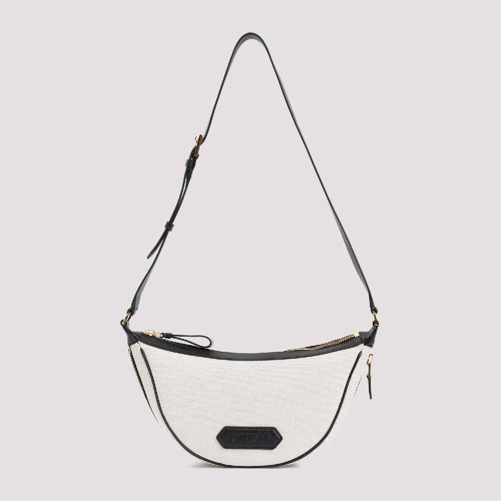 TOM FORD  Borsa Tracolla Nera in Tela Tom Ford Novità