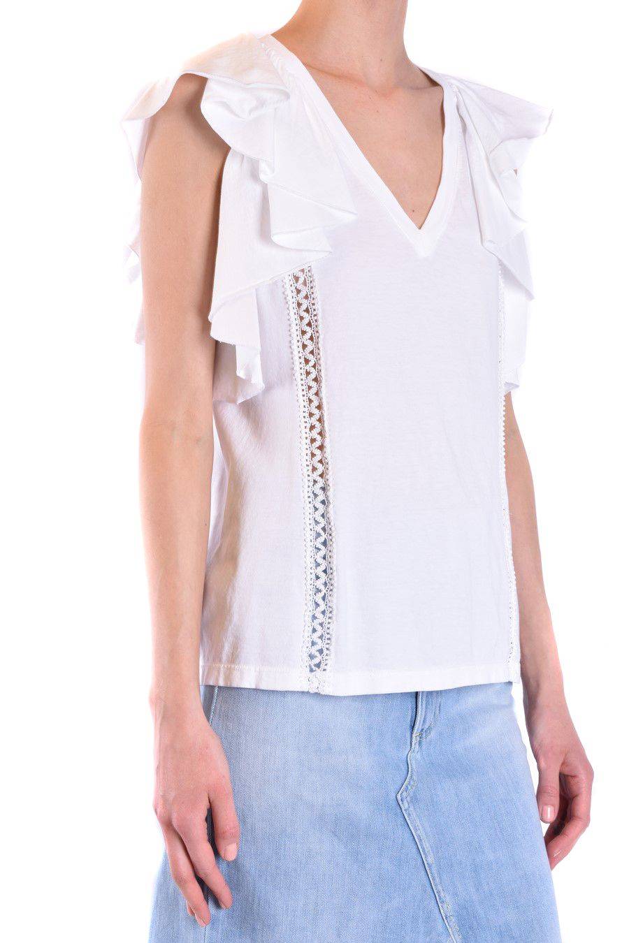 DONDUP  Top Bianco in Cotone DONDUP per Donne Offerte