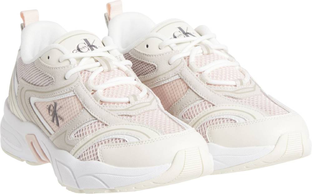 CALVIN KLEIN  Sneakers Donna Calvin Klein Rosa in Poliestere 2025