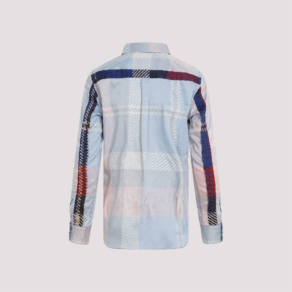 COMME DES GARÇONS  Camicia Tartan Multicolore Comme Des Garçons in Poliestere Sottocosto