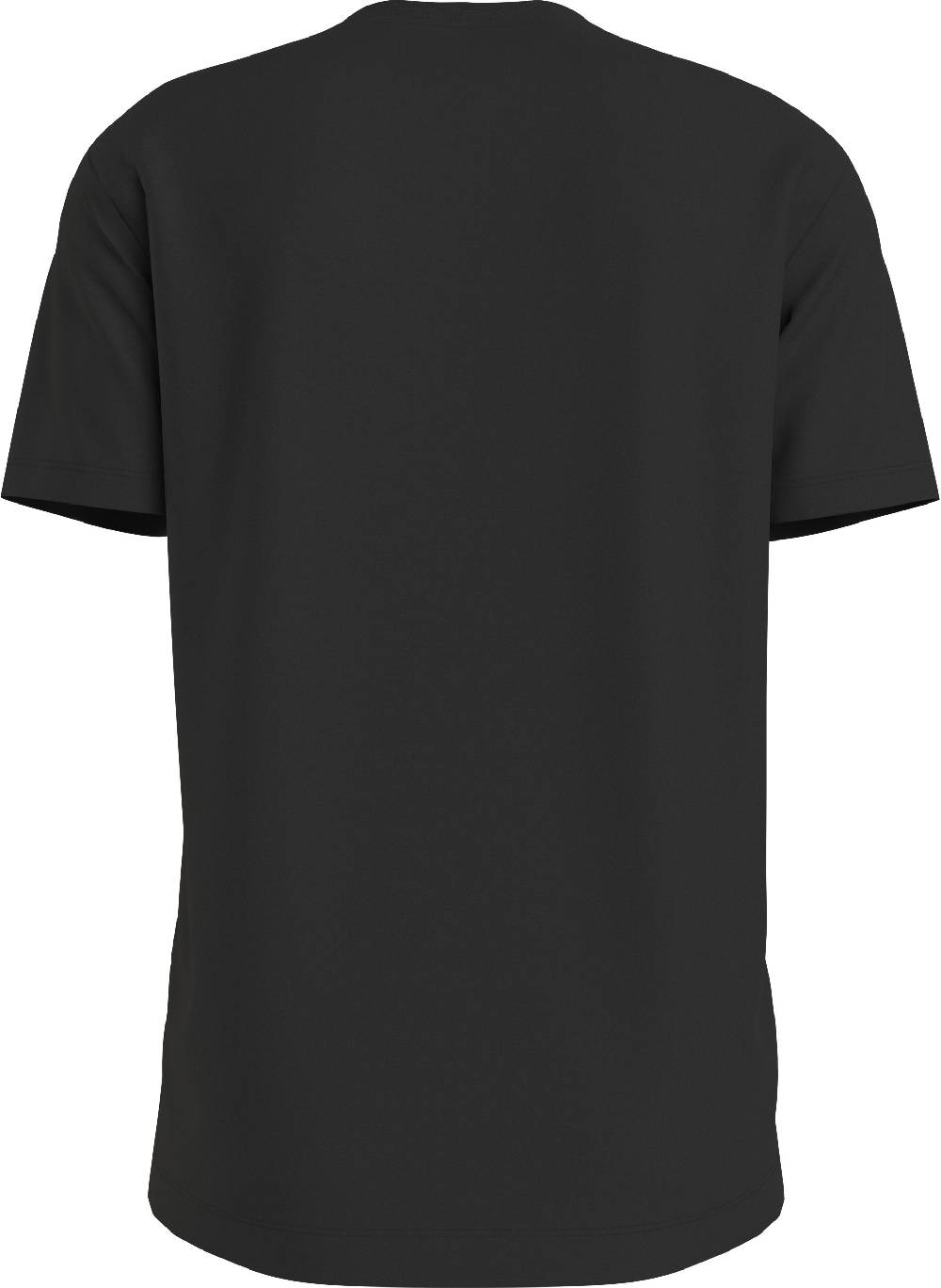 CALVIN KLEIN  T-shirt da Uomo Calvin Klein Nera in Cotone con Collo Rotondo Economico
