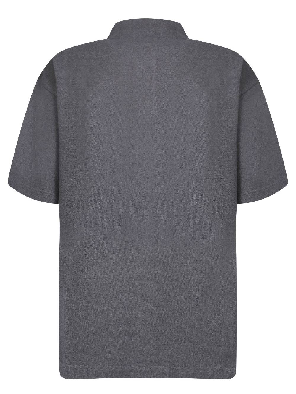 MAISON KITSUNÉ  Polo in Cotone Grigio Maison Kitsuné da Uomo Hotsell