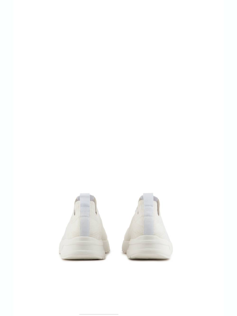 ARMANI EXCHANGE  Sneakers Bianche in Pelle da Uomo Armani Exchange Vendita Economica