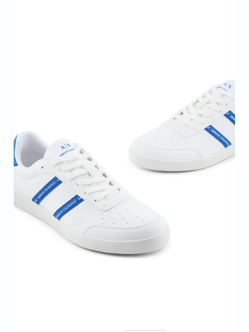 ARMANI EXCHANGE  Sneakers in Pelle Bianca Armani Exchange - Moda Uomo Saldi Di Fabbrica