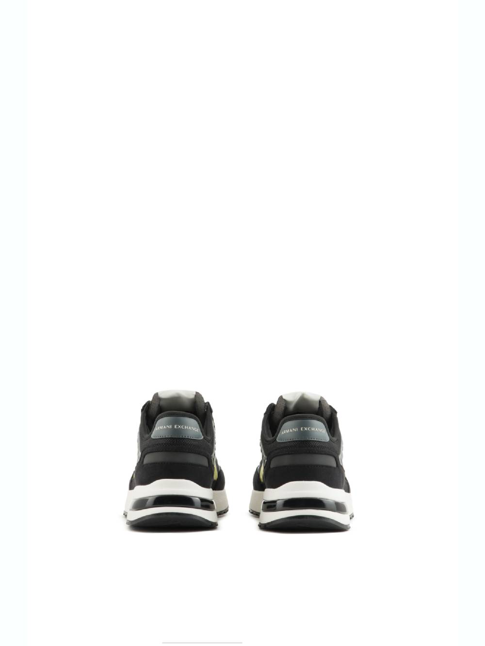 ARMANI EXCHANGE  Sneakers Uomo Armani Exchange Nero con Inserti in Camoscio Negozio