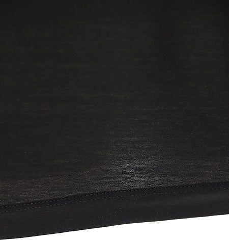 EMPORIO ARMANI  T-Shirt Uomo Emporio Armani in Lyocell e Cotone Nero 2025