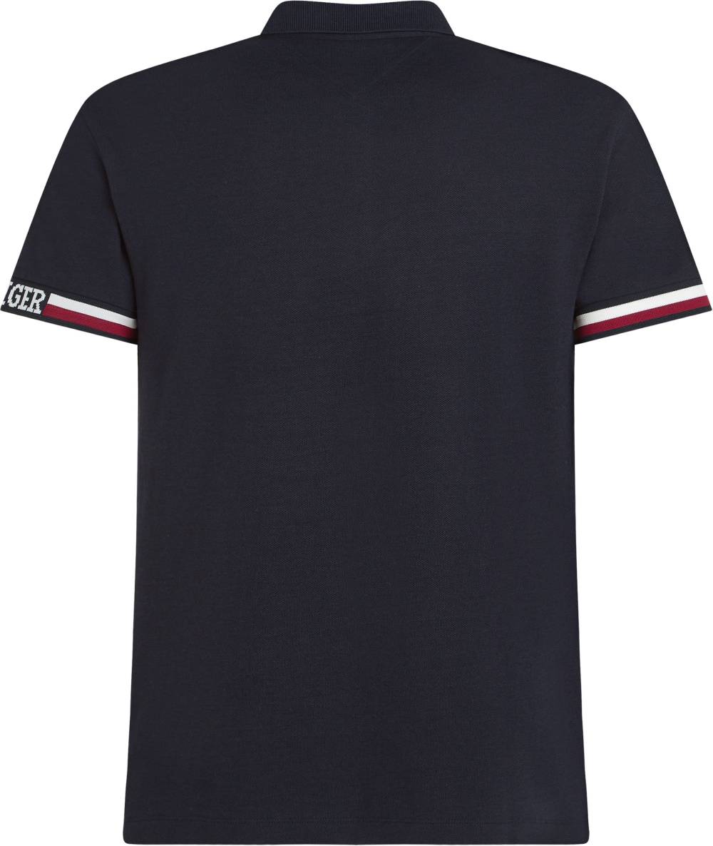 TOMMY HILFIGER  Polo Slim Fit Blu Tommy Hilfiger - Misto Cotone Soddisfazione Garantita