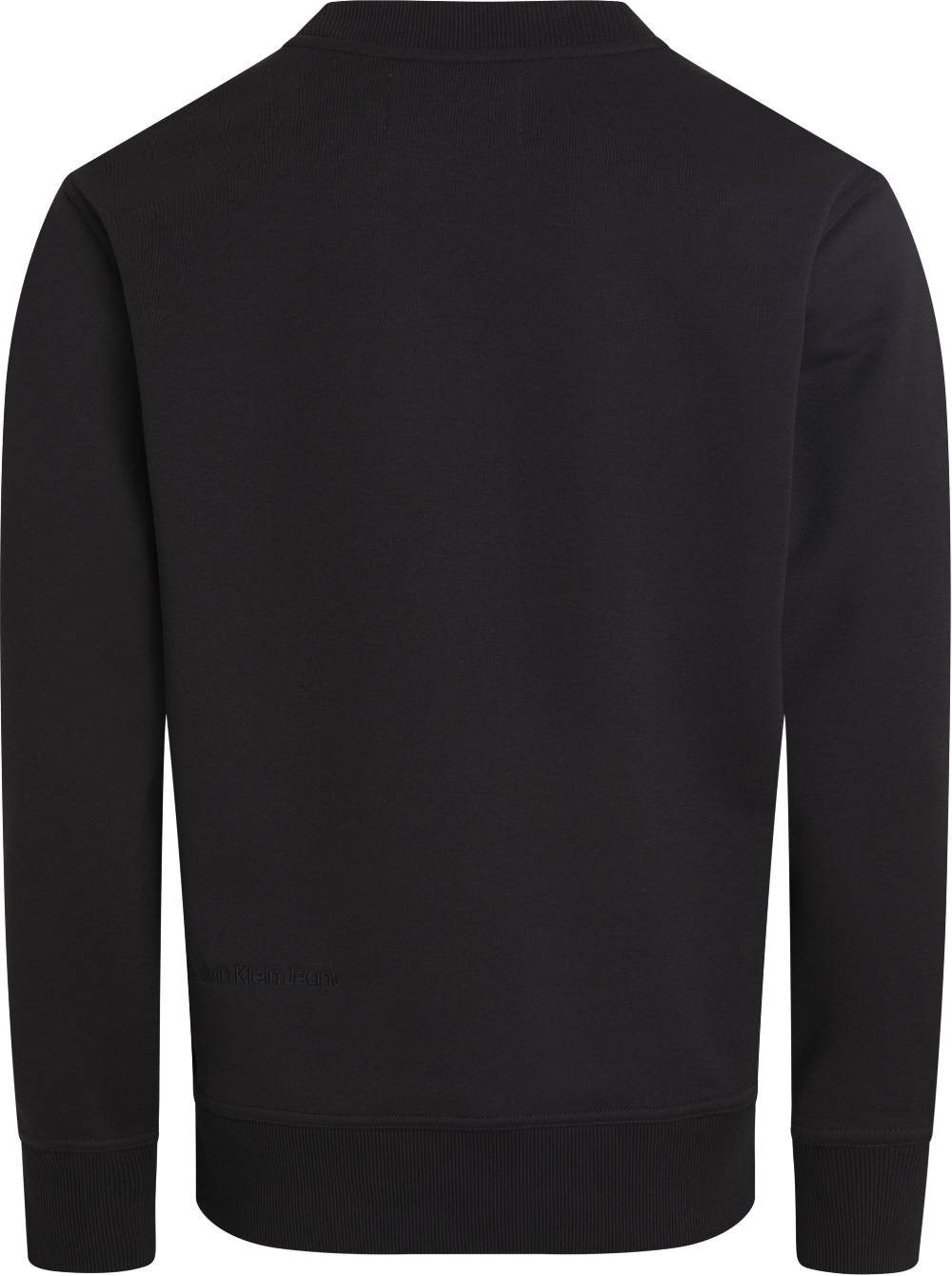 CALVIN KLEIN  Felpa Nera da Uomo Calvin Klein - 100% Poliestere Promozione Limitata
